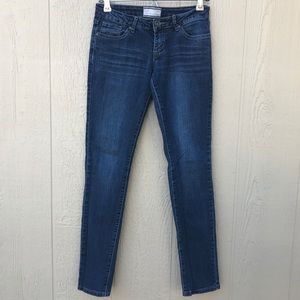[Ardene] Dark Wash Low Rise Skinny Jeans Juniors 3